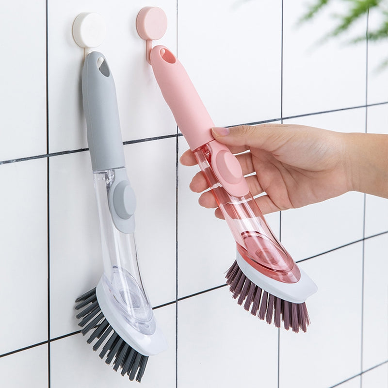 Kitchen Cleaning Brush with Long Handle